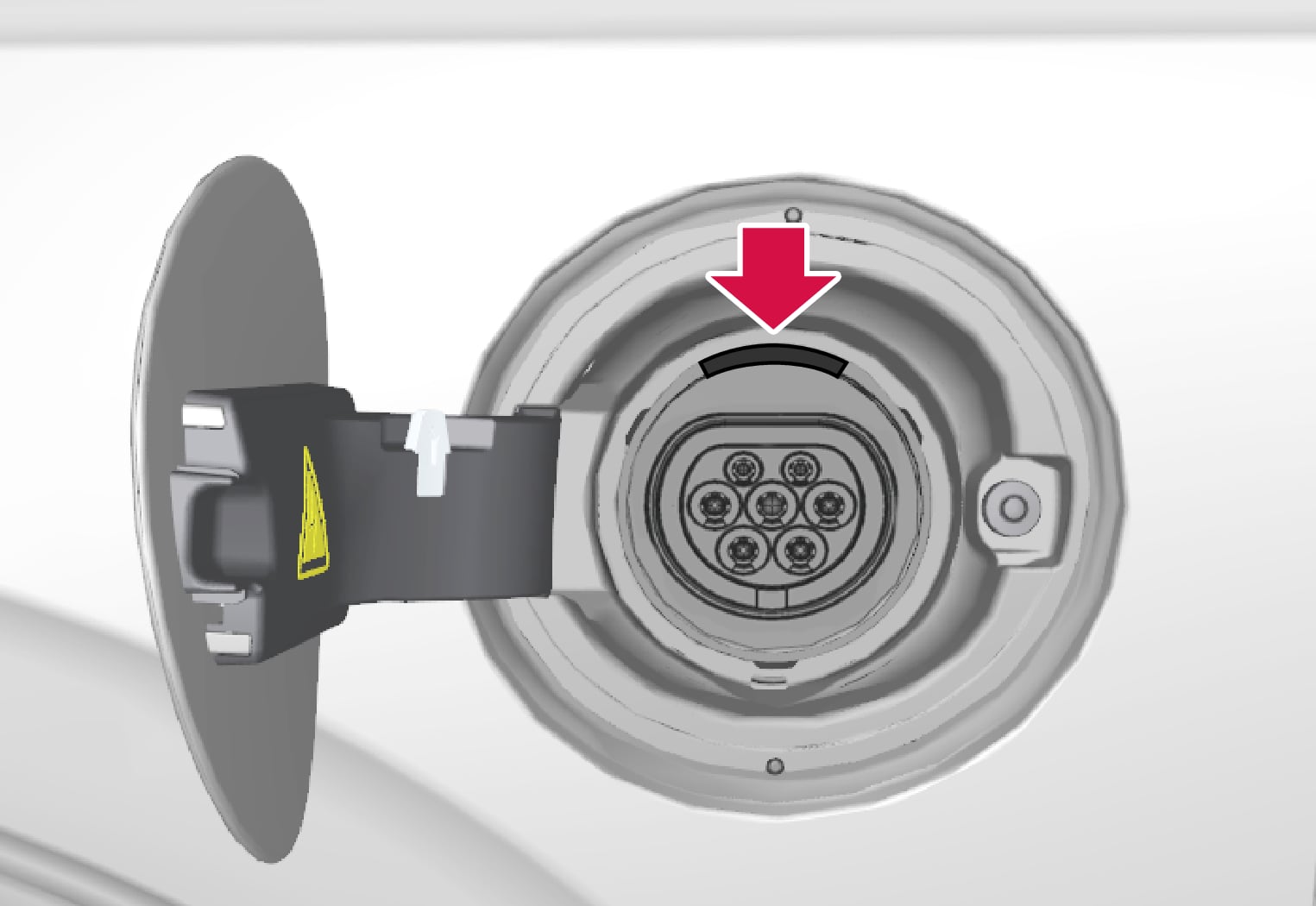 P5-1519-XC90 Hybrid-LED indicators for charging