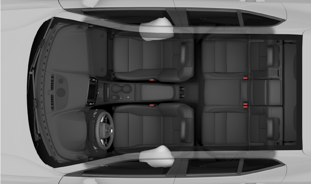 Sideairbagplacering