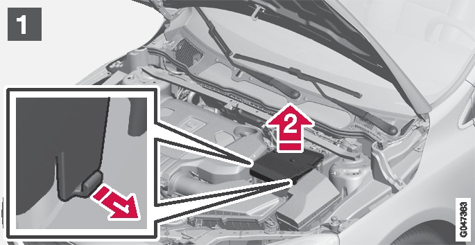 P4-1246 Loosening B+ lid (step 1)