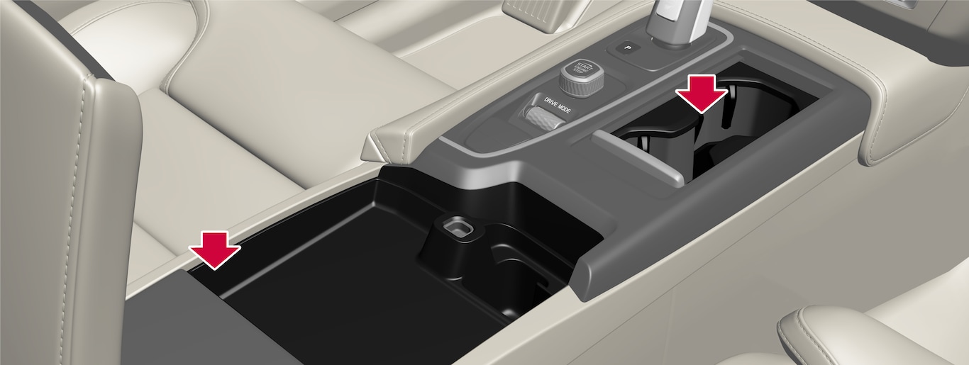 P5-2046-S/V90 Hybrid-Overview tunnel console
