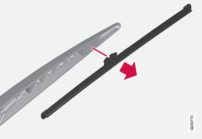 P3-1320-V70/XC70/XC60- Rear wiper Torkarblad bak