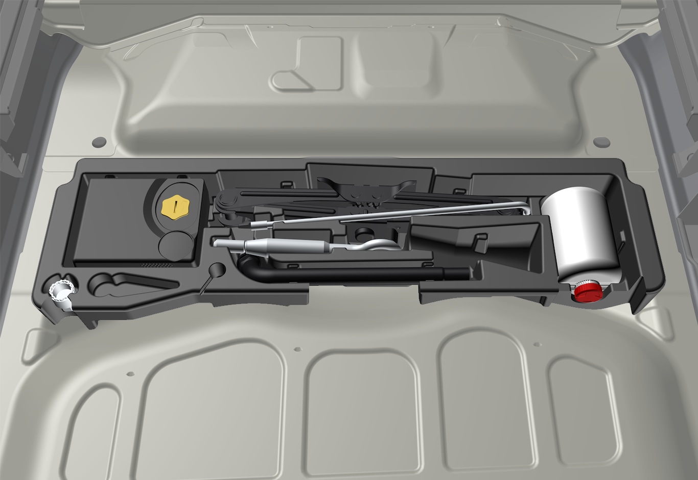 P5-1646-S90/V90 hybrid- tools in foam box