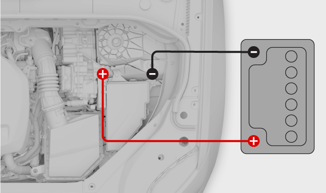Jumper lead connection