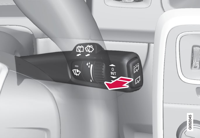 P3-1446-V60H/V60-Spolning av strålkastare och rutor