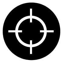 P5-1717-Navigation, crosshair symbol