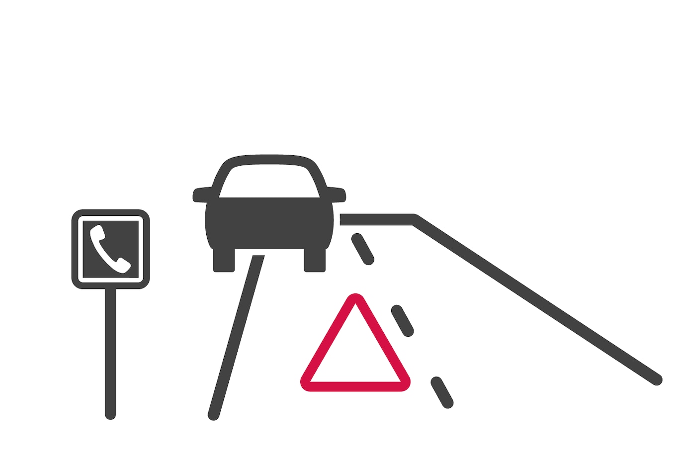 P5-1546-Set out a warning triangle when you get a motor failure - Japan