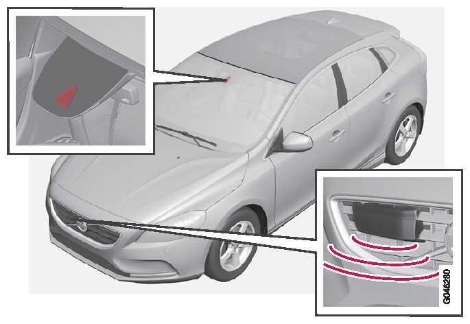 P4-1220-Collision Warning - Komponent-Tvätt