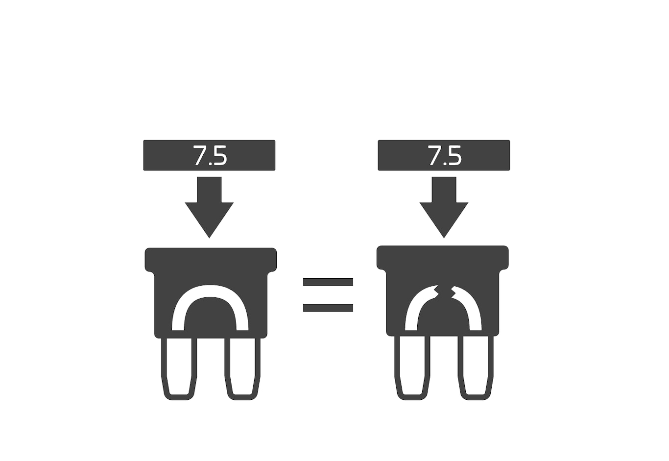 P5-1546-Use the correct fuse - Japan