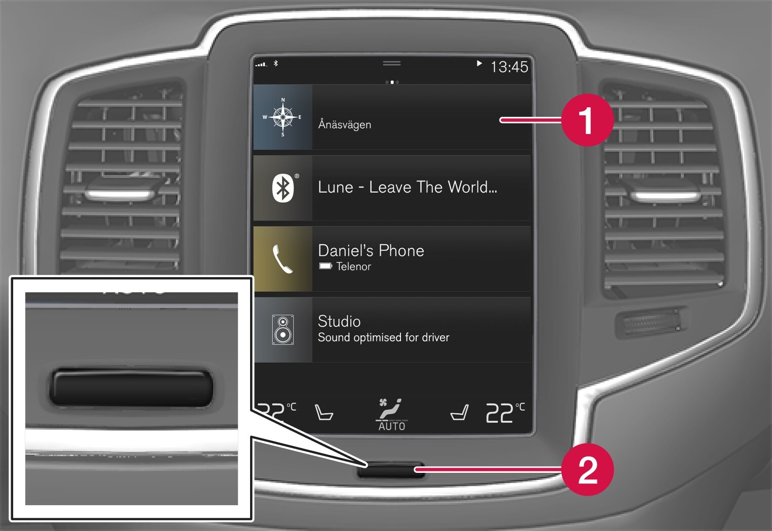 P5-1717-Navi-Find Start screen button + Touch screen