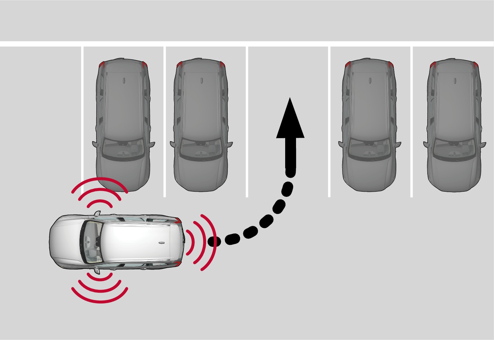 17w26 - P5 - Support site - Park Assist Pilot - perpendicular reversing - principle