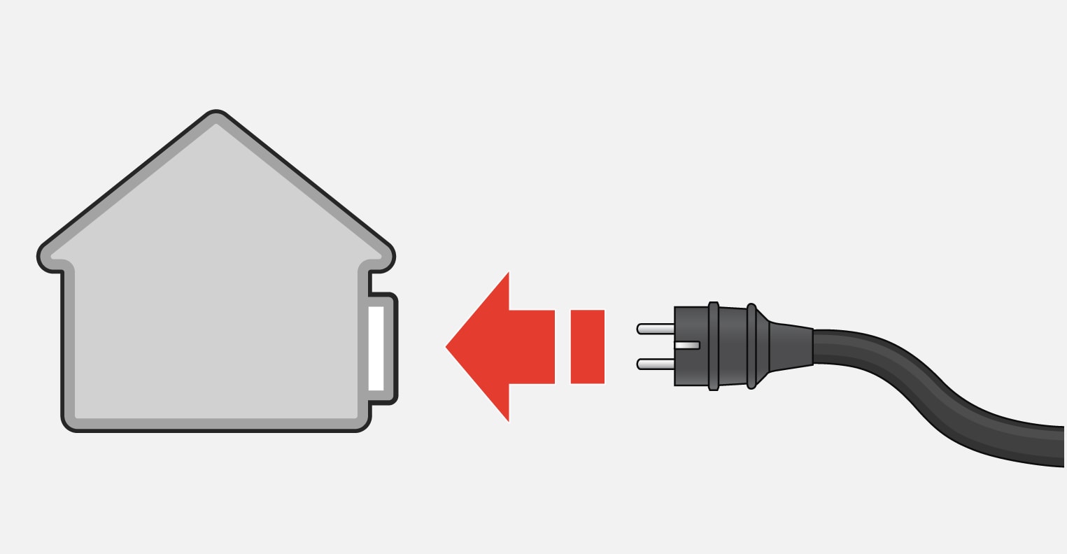 PS2- 2007- Plug in cable to house (Europe+China)