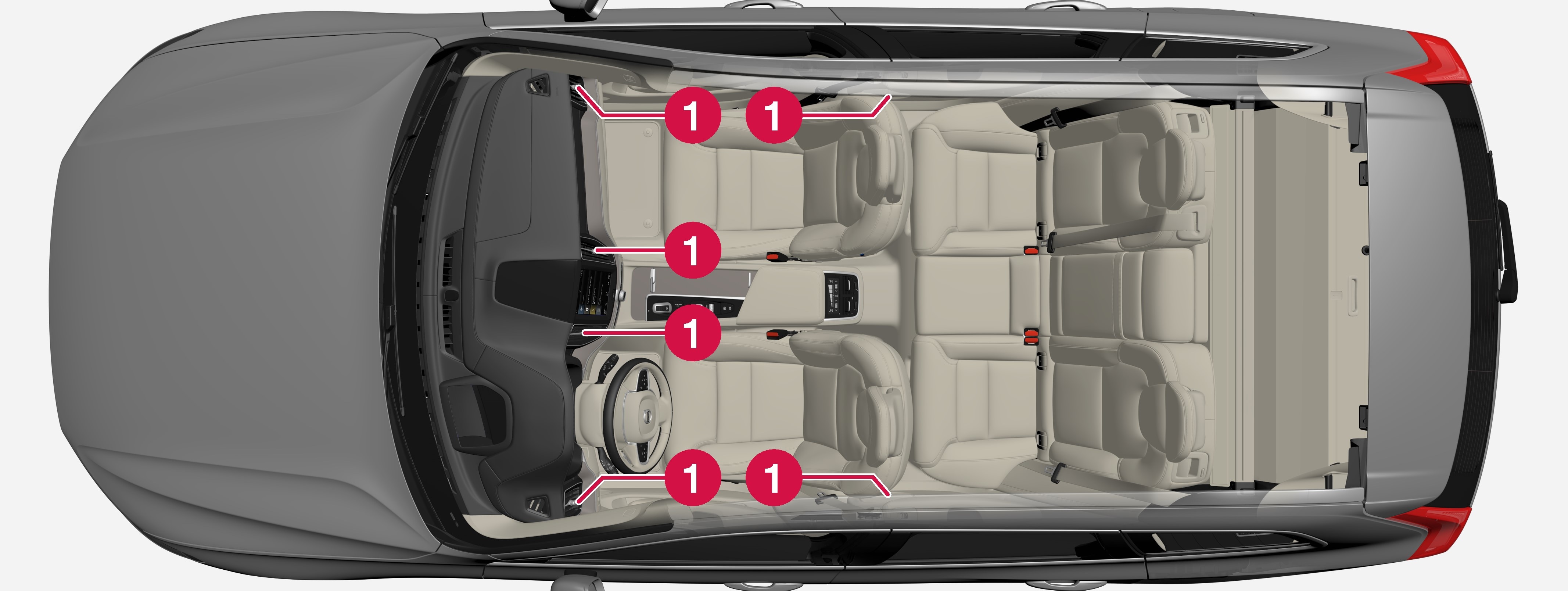 P5-1717-XC60H–Climate–Air vents regulation overview