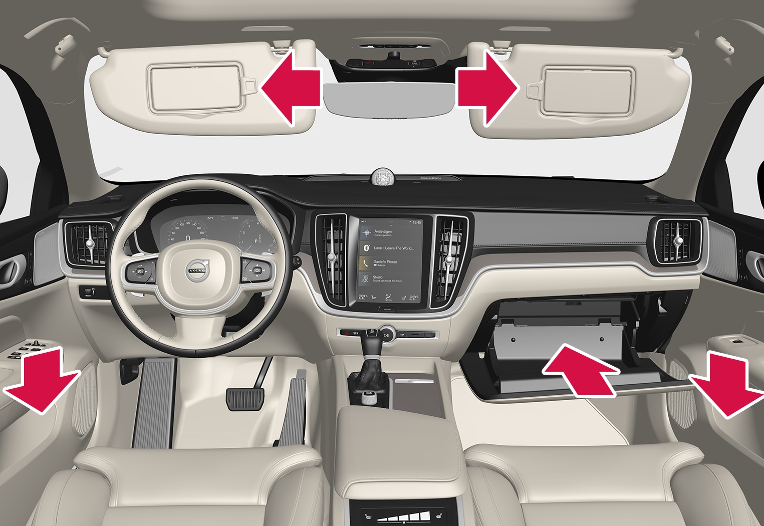 P5-1917-S/V60-Interior storage, front seat