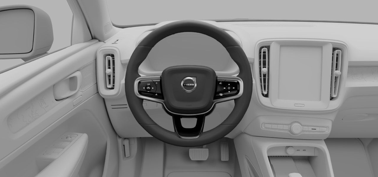 The steering wheel
