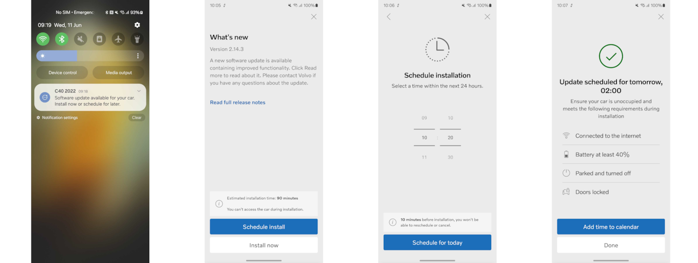 Android remote software updates 5.57
