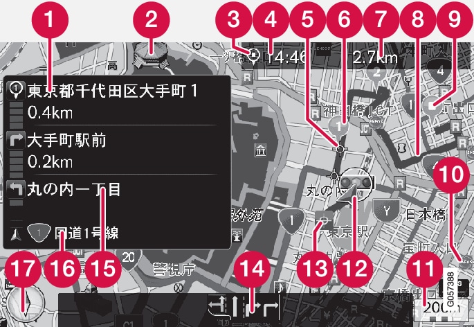 P3/P4-1546-Navi-Jpn-Text and symbols on the map