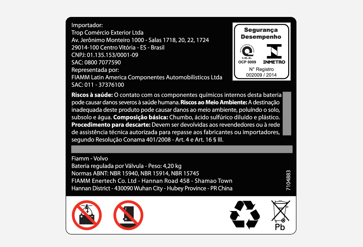P5-1507-Decal Support battery Brasil