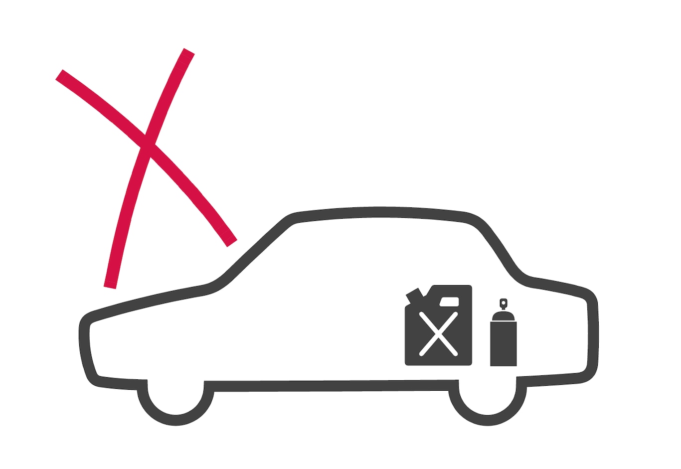 P5-1546-Don't leave any inflammable items in the car - Japan