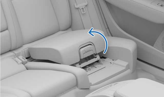 Locking the child seat at the higher level