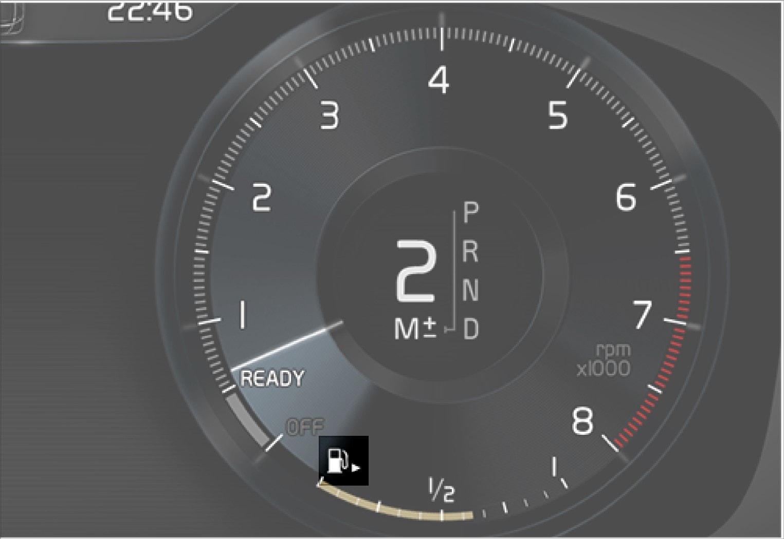 P5-1717-All-Fuel gauge in 12 inch DIM