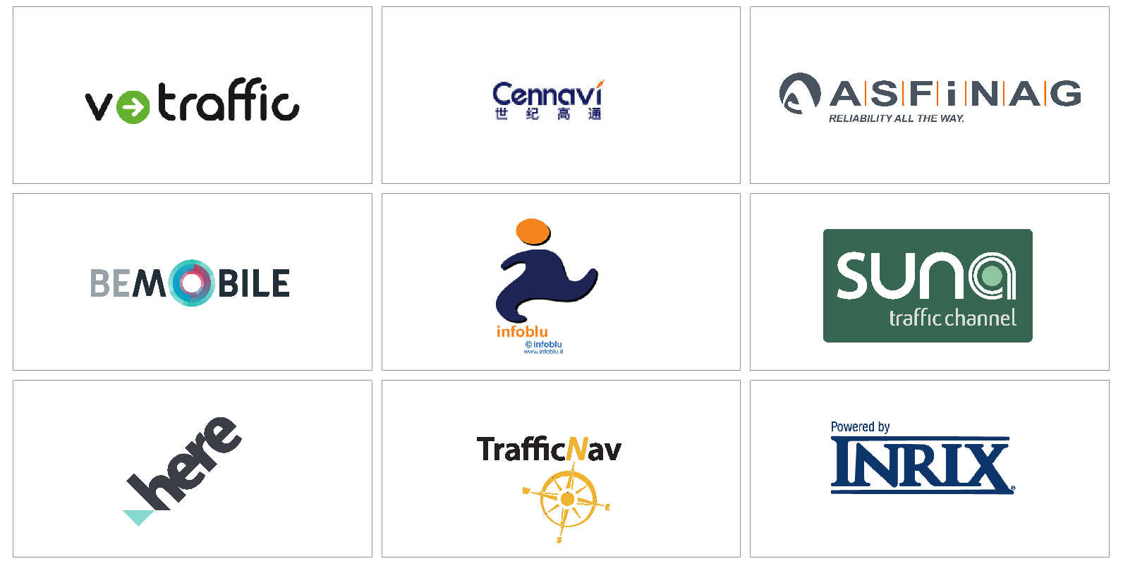18w10 - P3/P4 - Support site - Traffic provider logotypes