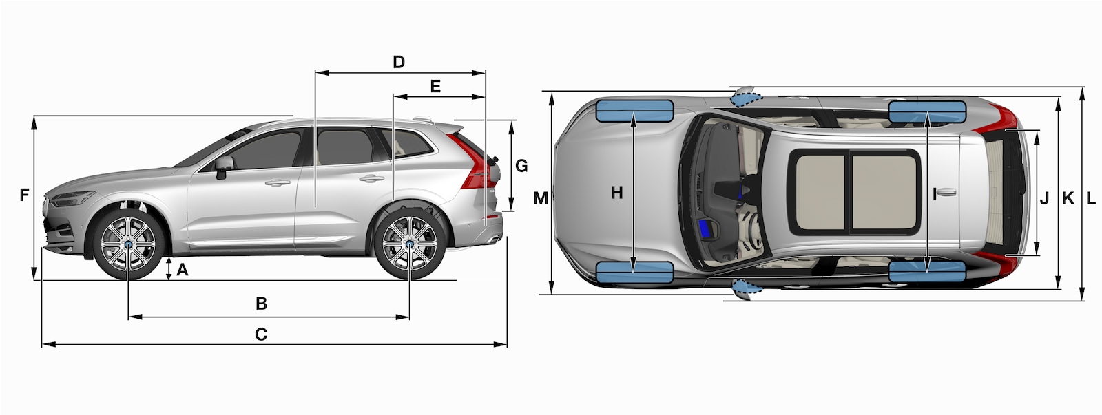 XC60 Twin Engine 寸法 Volvo Support JP