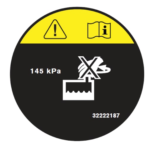 P6-XC40H-Coolant fluid warning