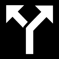 P5-1717-Navigation, turn-by-turn symbol
