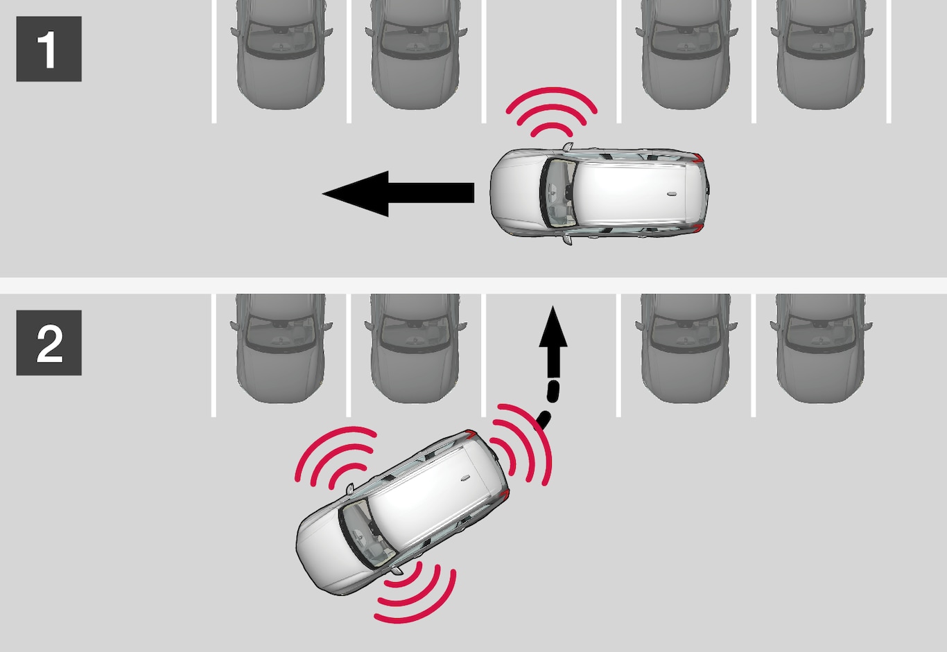 P5-1507-Park Assist Pilot, Perpendicular parking