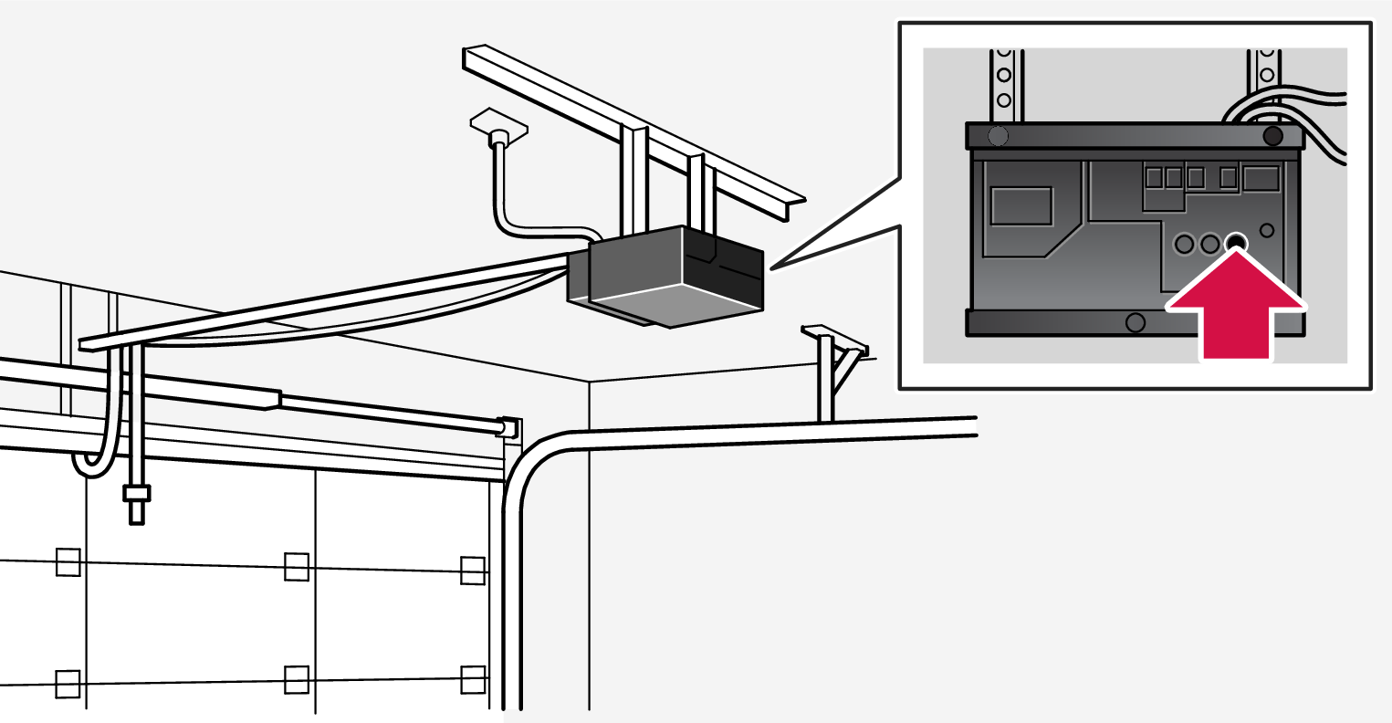 P5-1507 HomeLink Learn button