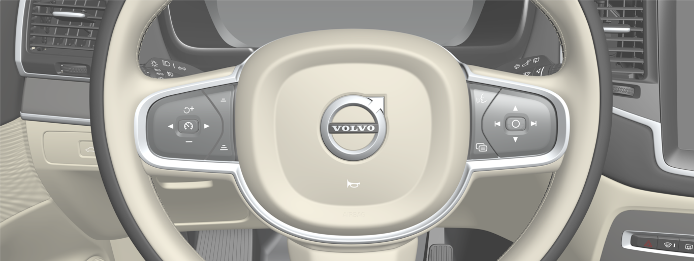 P5-2222-XC90+XC90H-Horn, steering wheel