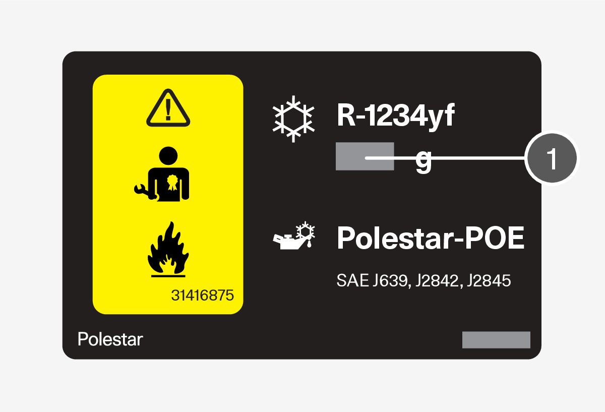 PS2-2007-Refrigerant weight R1234yf