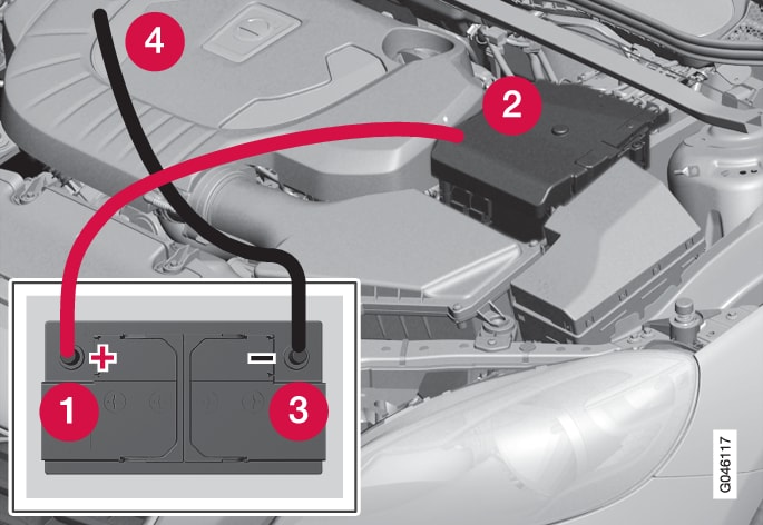 P4-1220-Start engine w auxillary battery