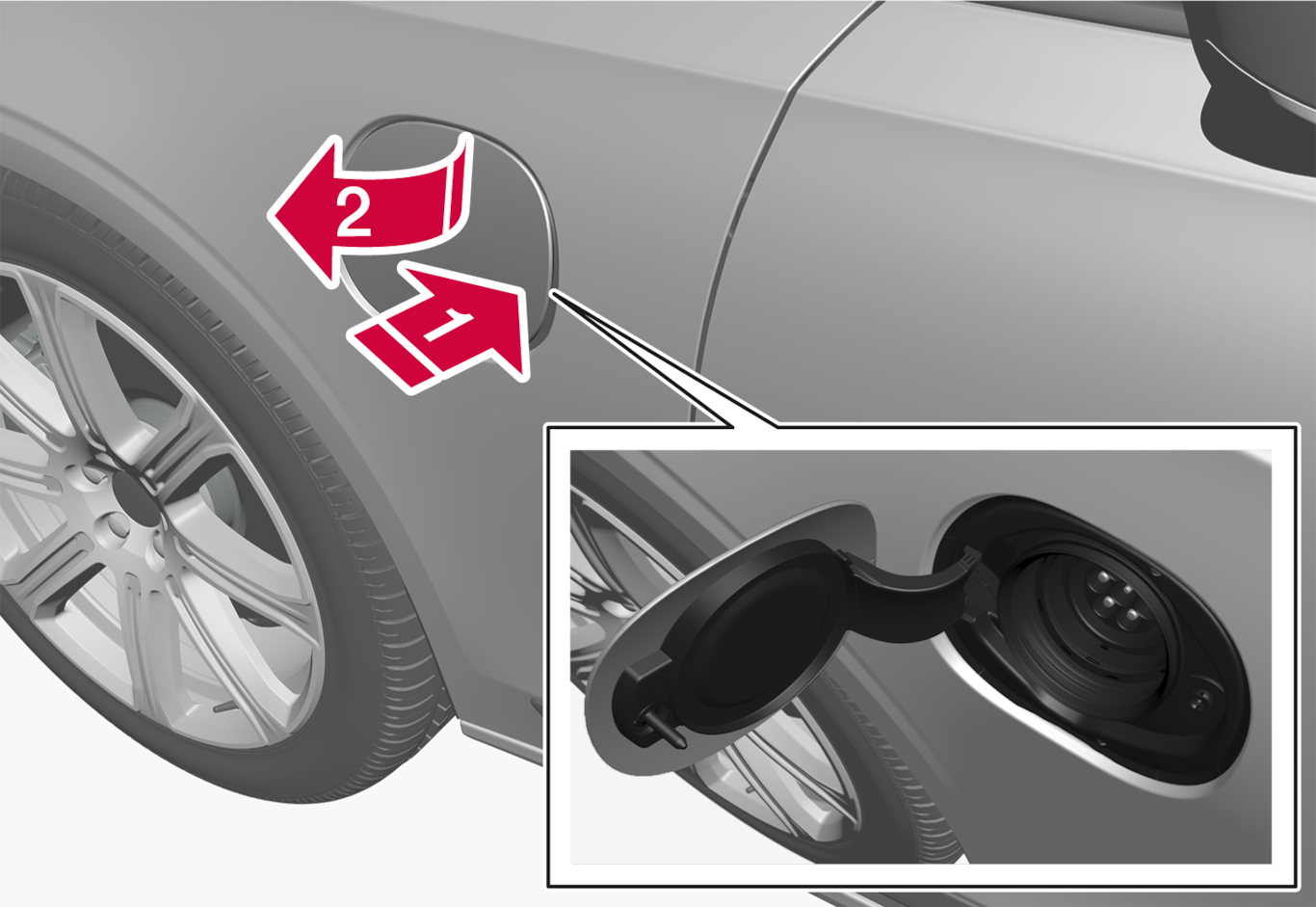P5P6-2046-Open and close charging lid