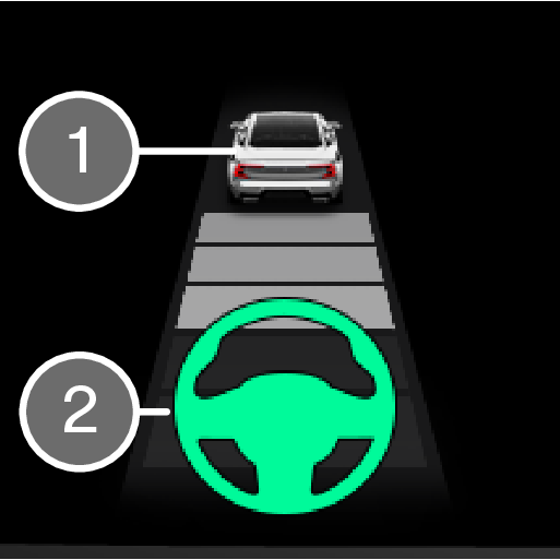 PS-1926-Pilot Assist distance graphic in driver display