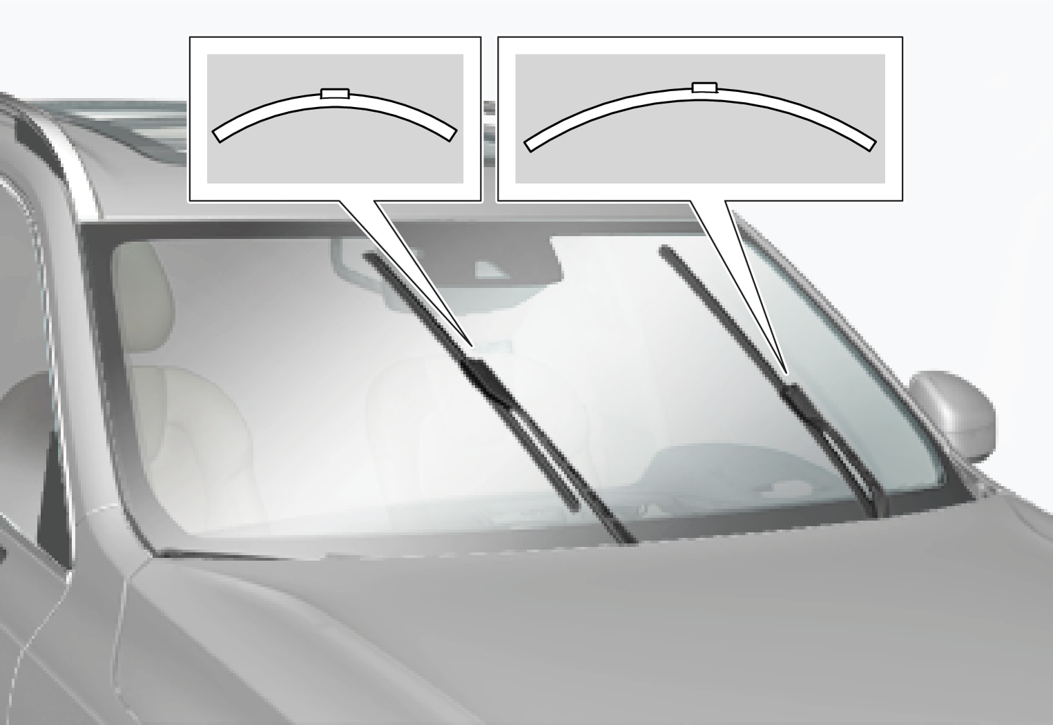 P5-1507-Wiper blades diffrent length