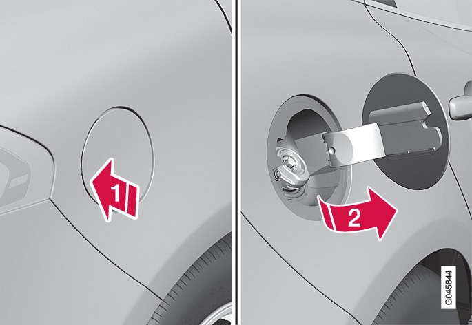 P4-1220-Opening fuel filler lid