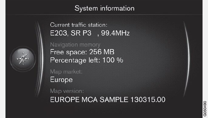 P3-1346-NAV-Melco Meny Inställn System-info-2