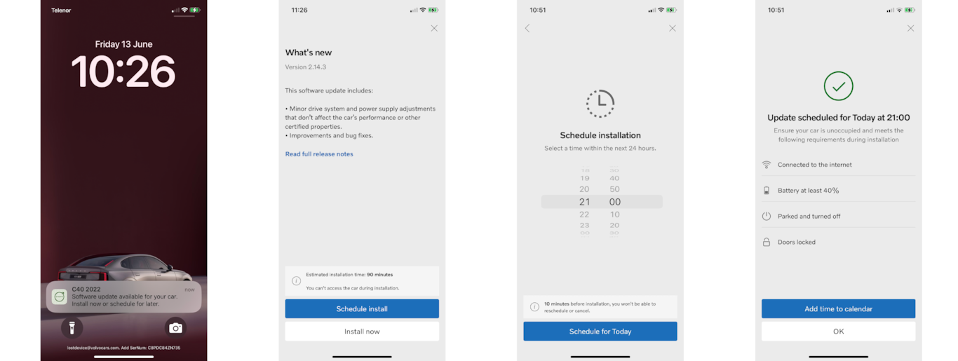 iOS remote software updates 5.57