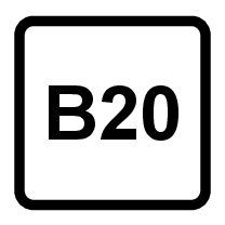 SuSi - 19w11 - Fuel label - B20-label