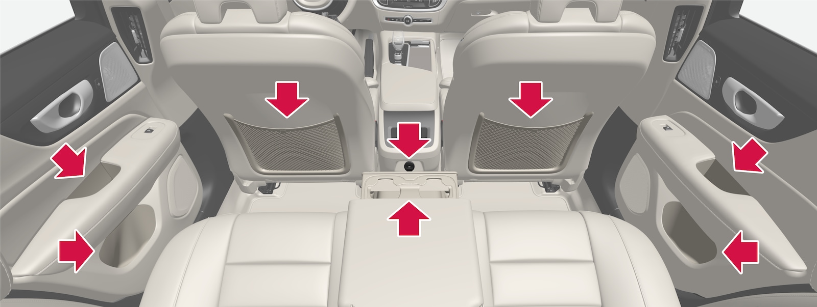 P5-2122-S/V60-Interior storage, back seat