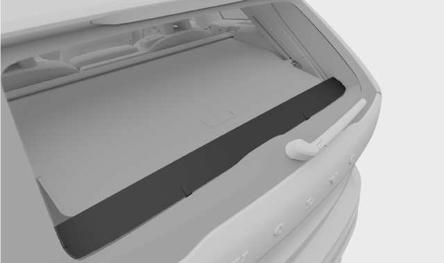 Boot hatch cover installed