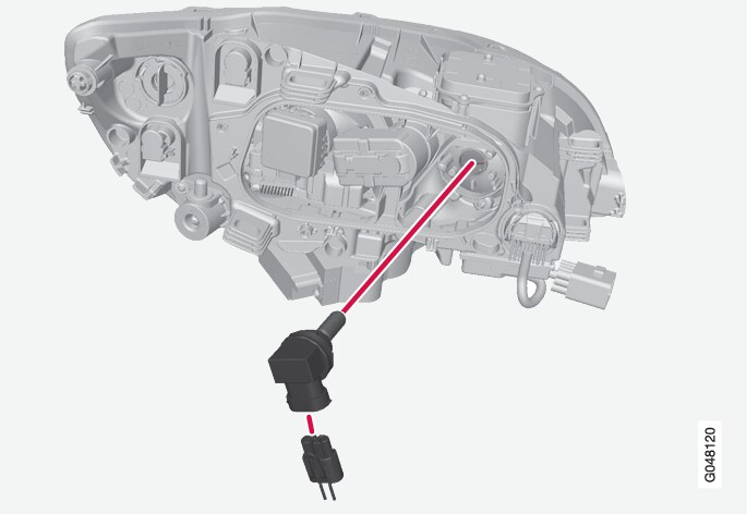 P3-1320-S60/V60/V60H ABL extra high beam bulb replacement