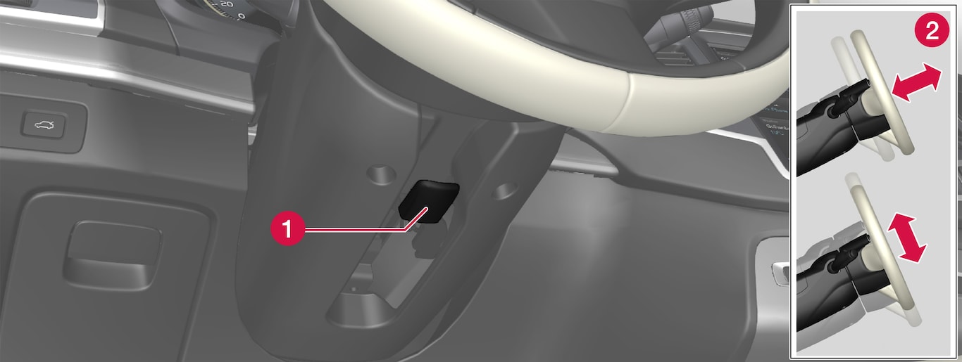 P5-1507-Adjusting steering wheel