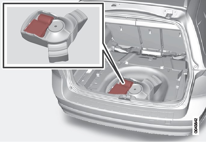 P3-1020-V70/XC70 Tire sealing kit