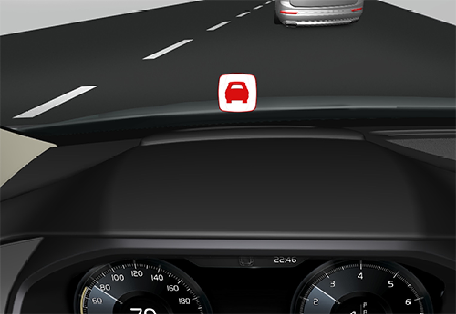 P5-1507 HUD collision warning