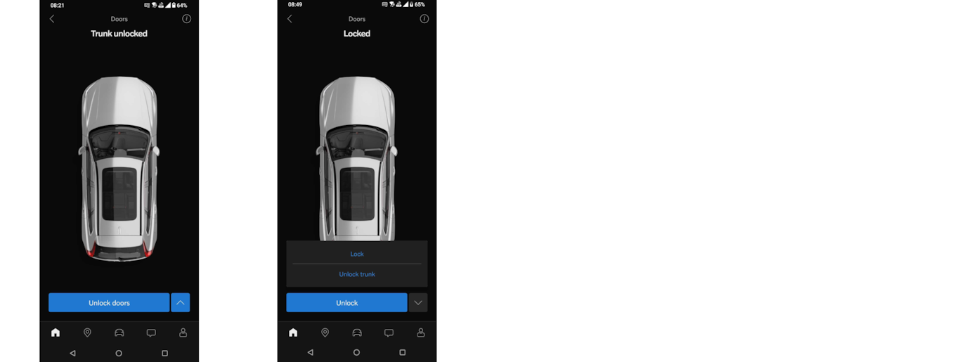 Android Unlock doors 5.57