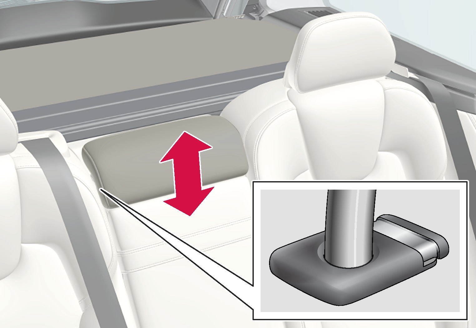 P5-16w17-V90-rear seat-Adjust headrest center
