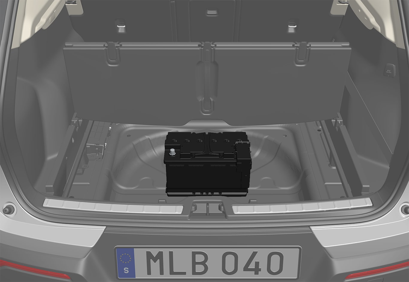 P6-1917-XC40H-Starter battery location