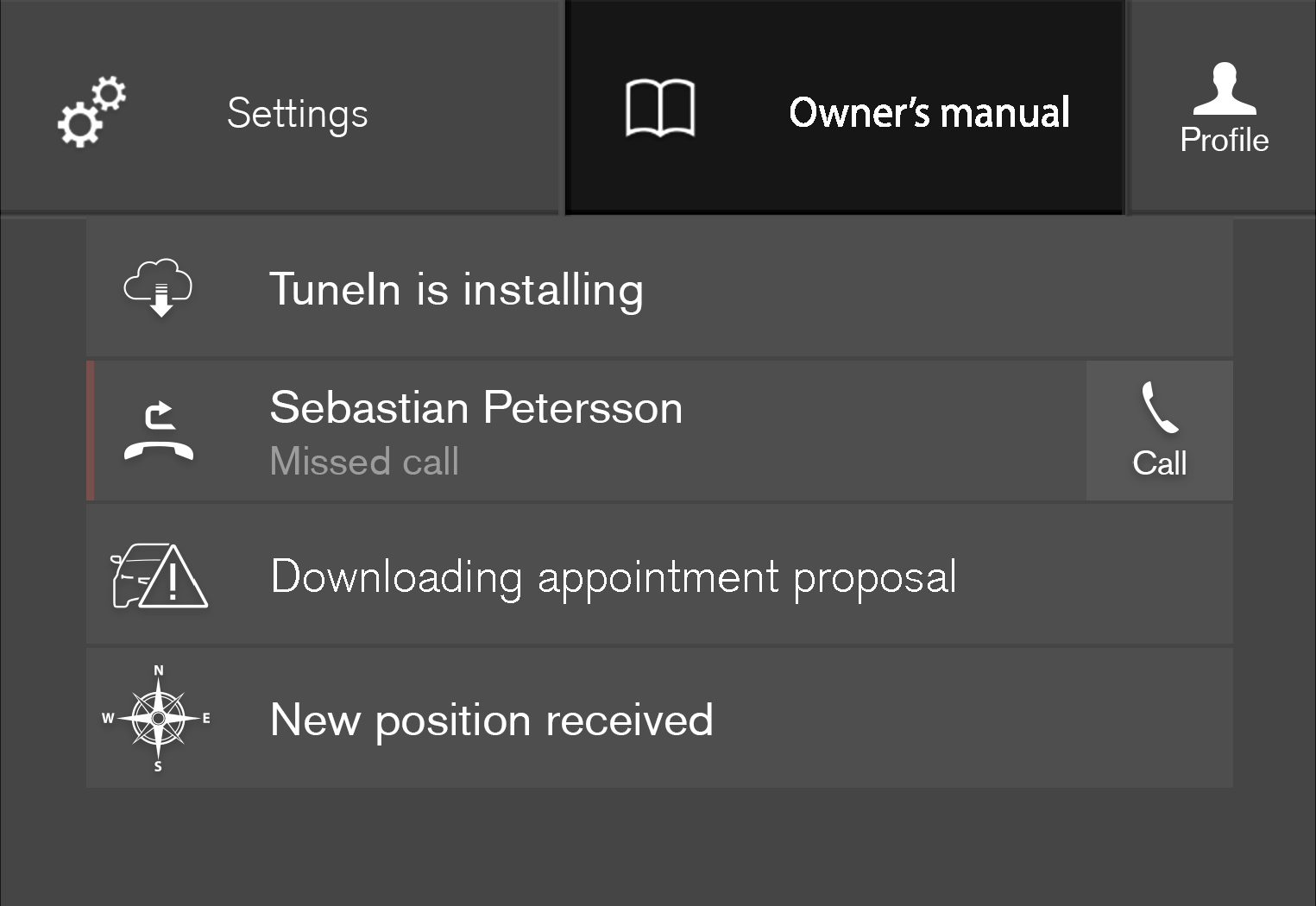 P5-1717-Owner's manual in settings pane-Highlighted